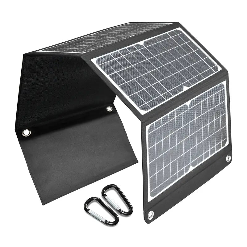 30W Foldable Solar Charger for Outdoor Enthusiasts