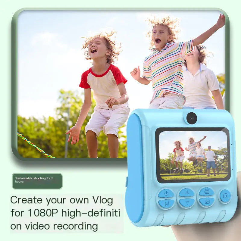 4600W HD Kids Snap & Print Camera