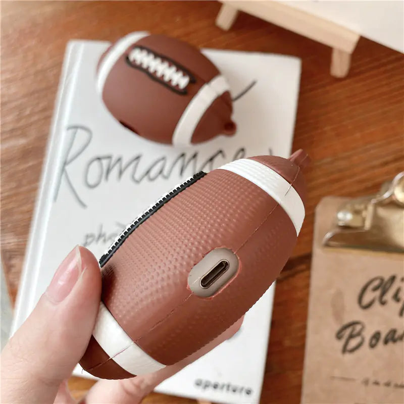 3D Rugby-Themed AirPods Pro Case