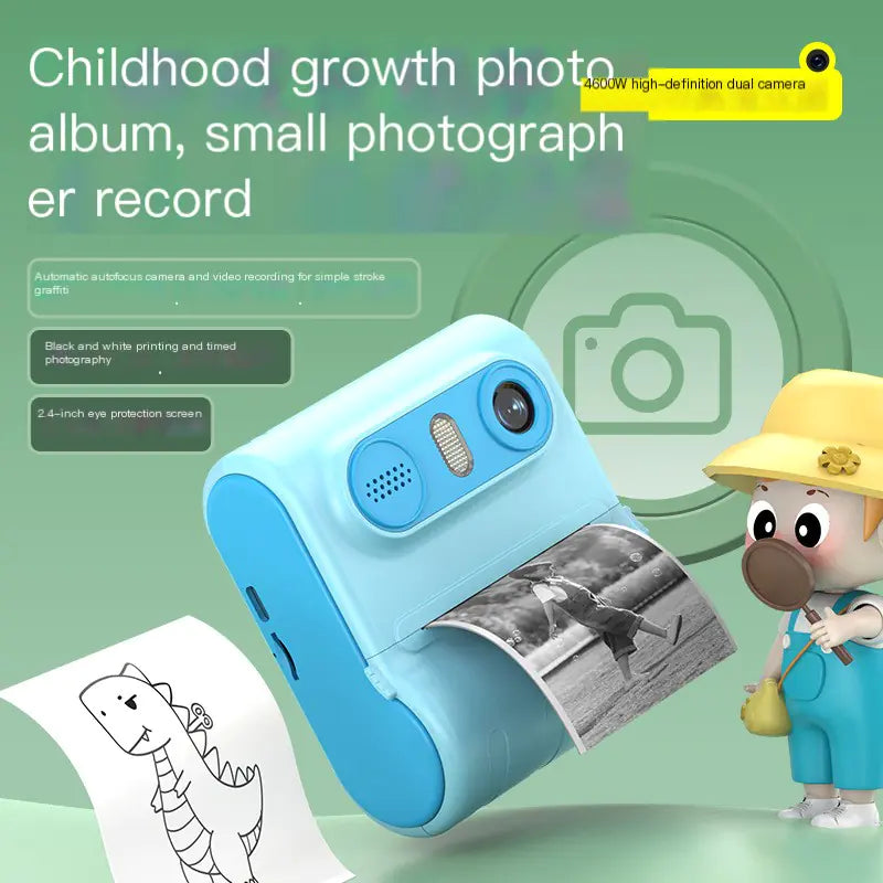 4600W HD Kids Snap & Print Camera